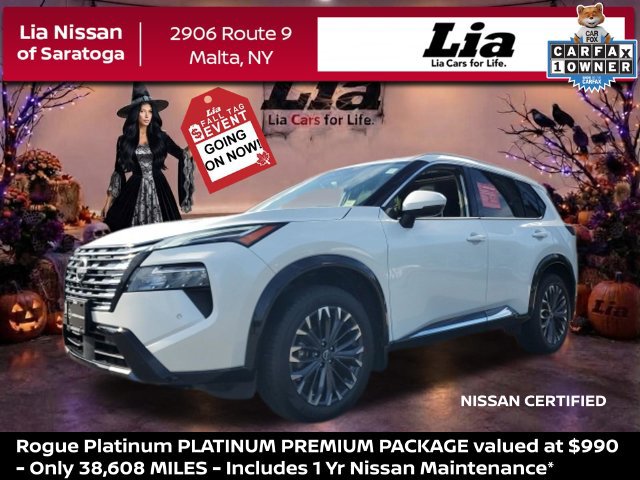 Certified 2024 Nissan Rogue Platinum w/ Platinum Premium Package