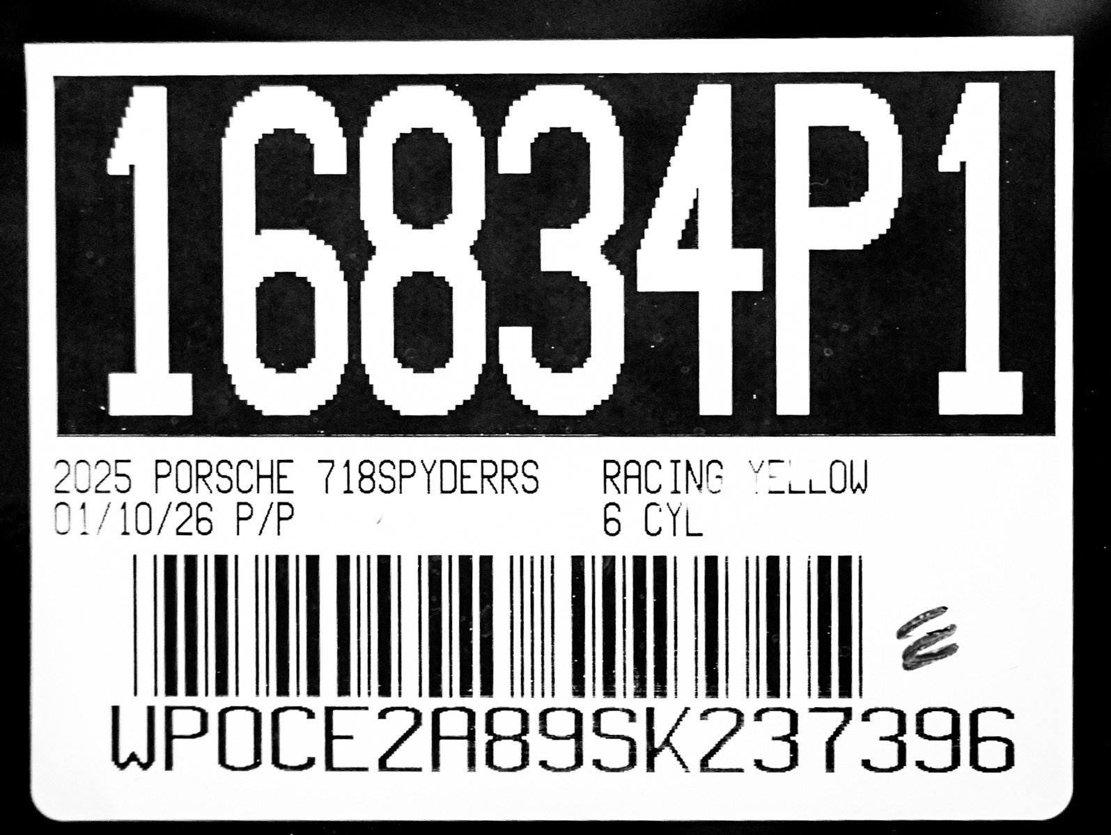 Used 2025 Porsche 718 Boxster Spyder RS image 33