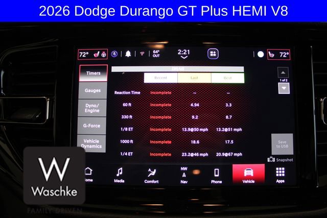 New 2026 Dodge Durango GT image 64