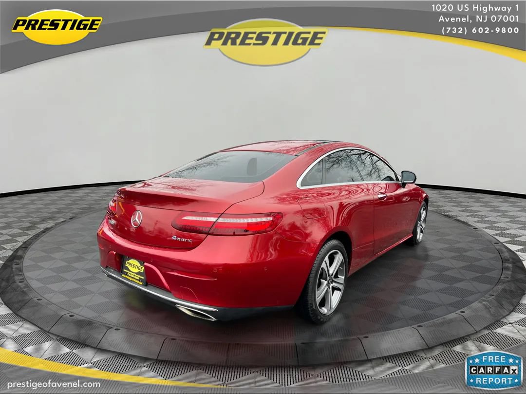 Used 2018 Mercedes-Benz E 400 4MATIC Coupe w/ Premium 1 Package image 5