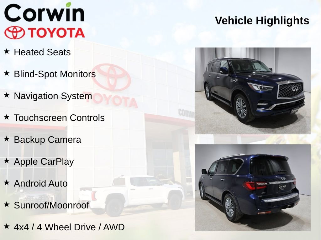 Used 2024 INFINITI QX80 Luxe image 11