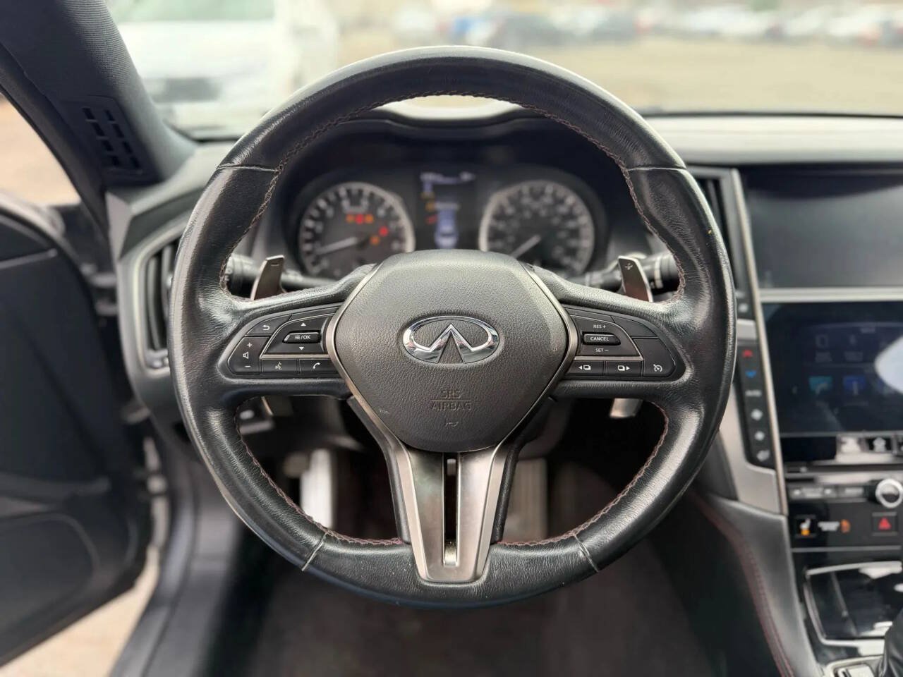 Used 2018 INFINITI Q50 Red Sport 400 w/ Sensory Package (Sport) AWD/4WD image 18