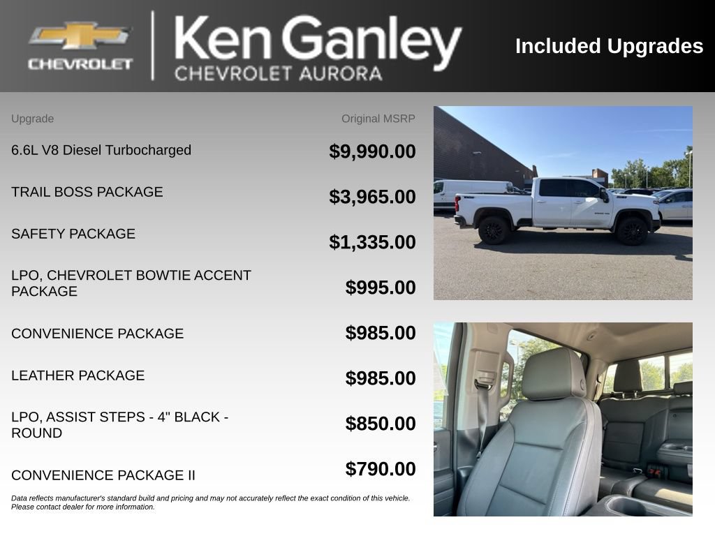 Used 2025 Chevrolet Silverado 2500 LT w/ Trail Boss Package AWD/4WD image 6