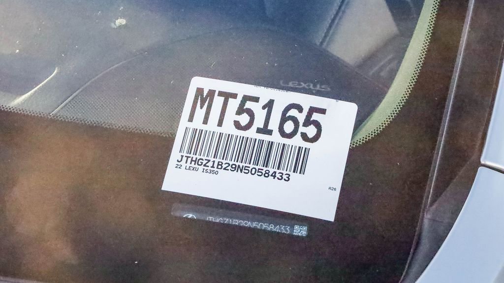 Used 2022 Lexus IS 350 F Sport w/ Navigation Package image 28