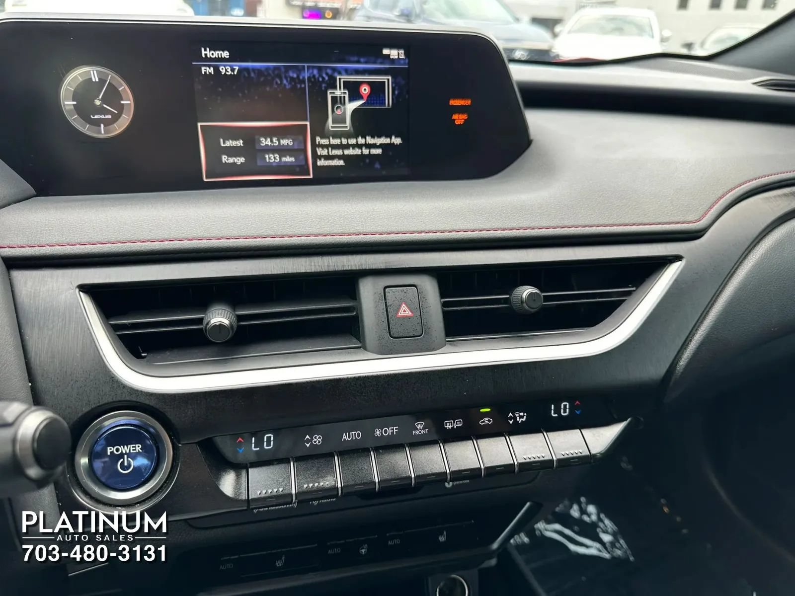 Used 2020 Lexus UX 250h F Sport w/ F Sport Premium Package AWD/4WD image 11