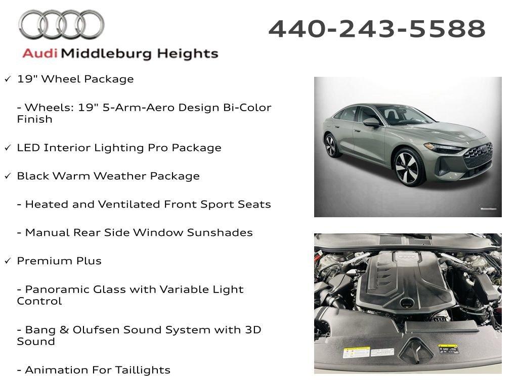 Certified 2025 Audi A5 2.0T Premium Plus w/ Premium Plus image 6