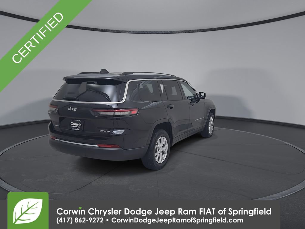 Certified 2023 Jeep Grand Cherokee L Limited AWD/4WD image 14