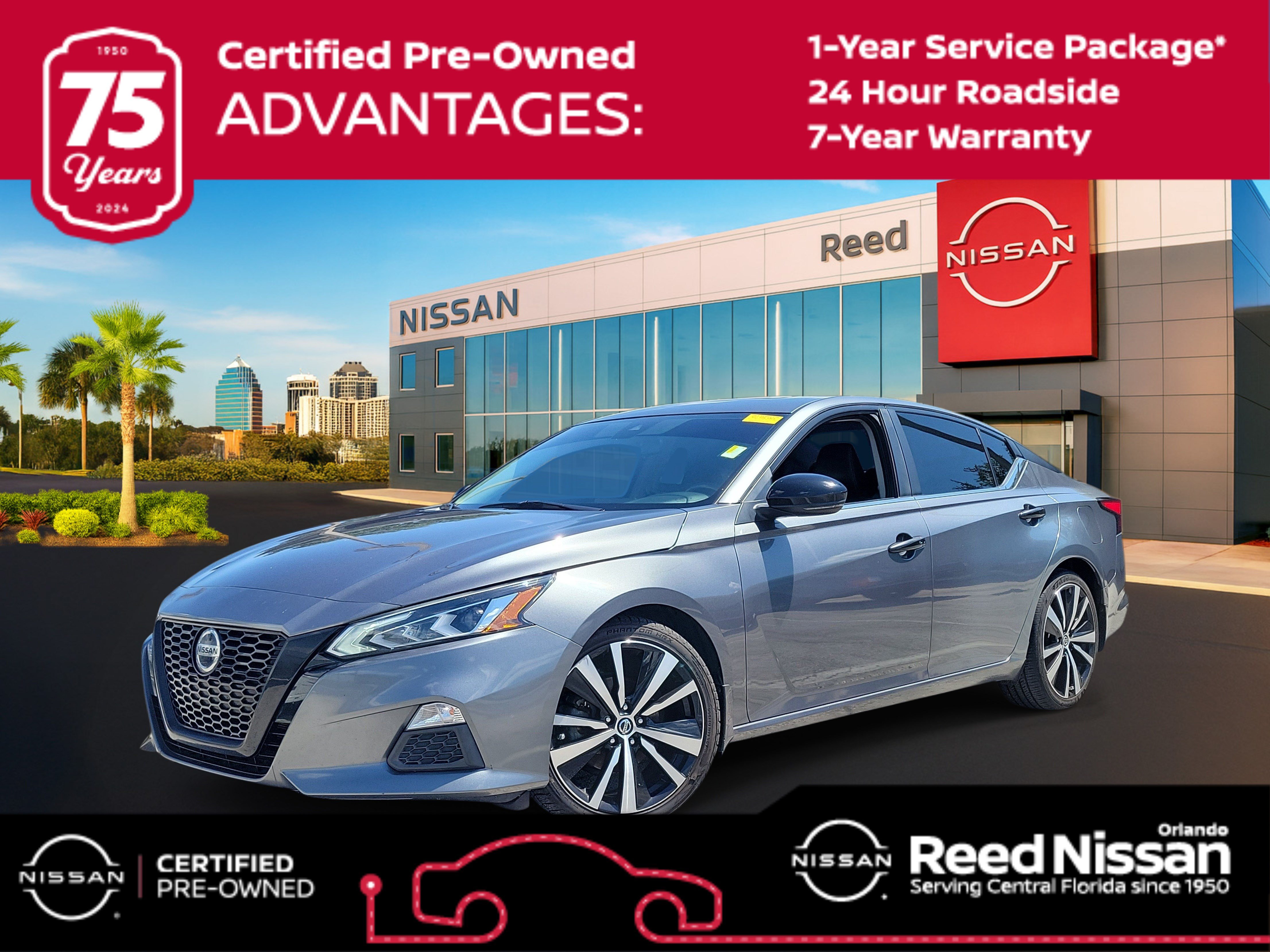 Certified 2021 Nissan Altima 2.5 SR w/ SR Premium Package