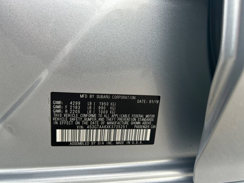 Used 2019 Subaru Impreza 2.0i AWD/4WD image 37