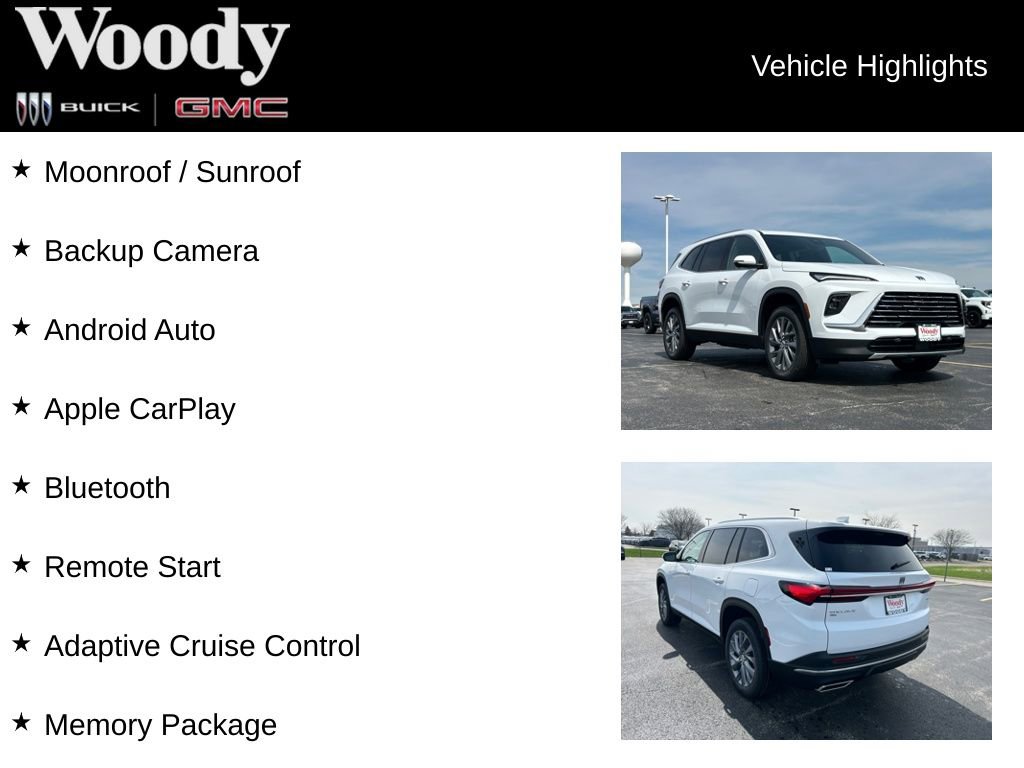 New 2026 Buick Enclave Preferred w/ Power Package AWD/4WD image 3