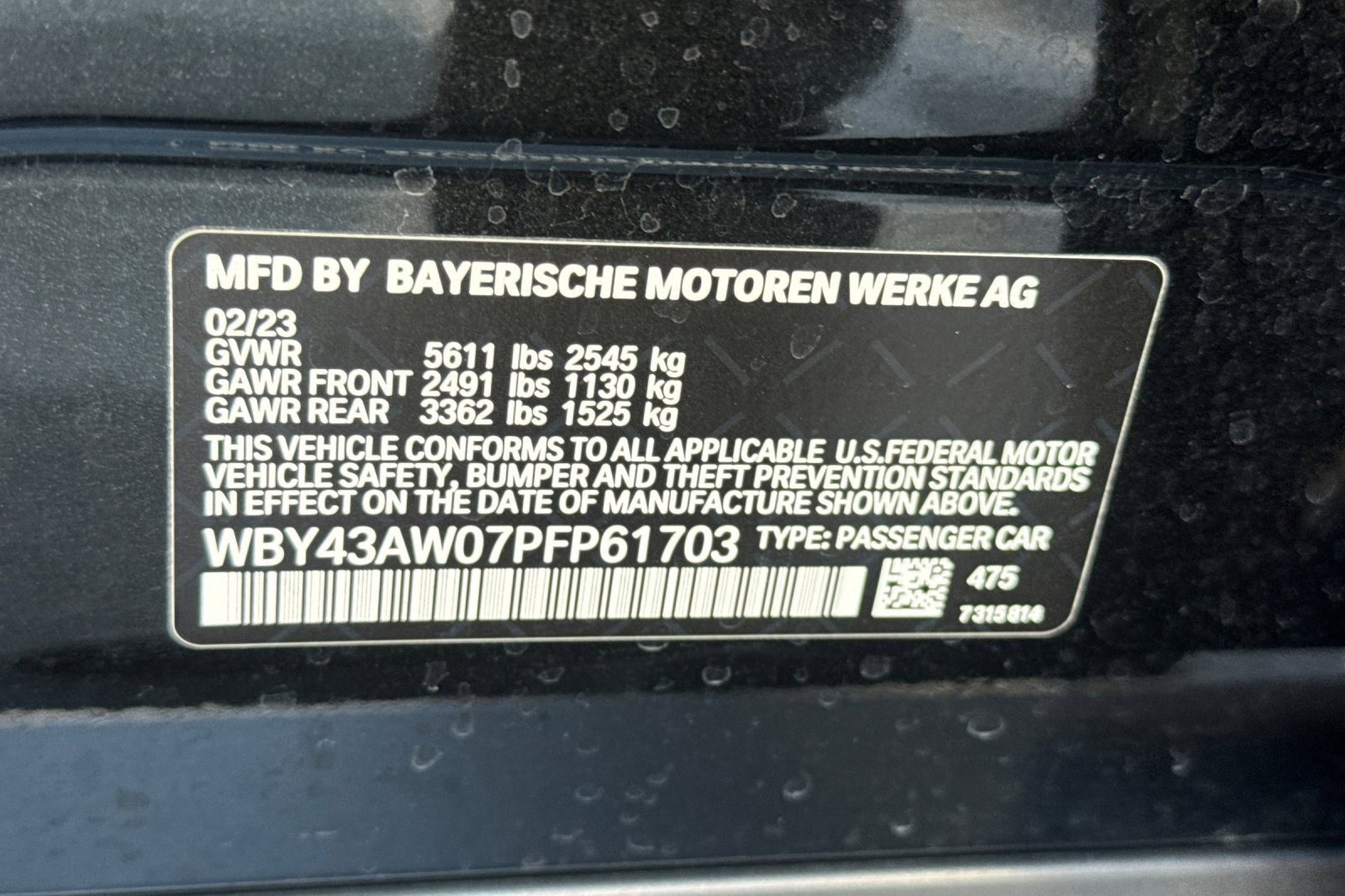 Certified 2023 BMW i4 eDrive35 w/ Parking Assistance Package image 20