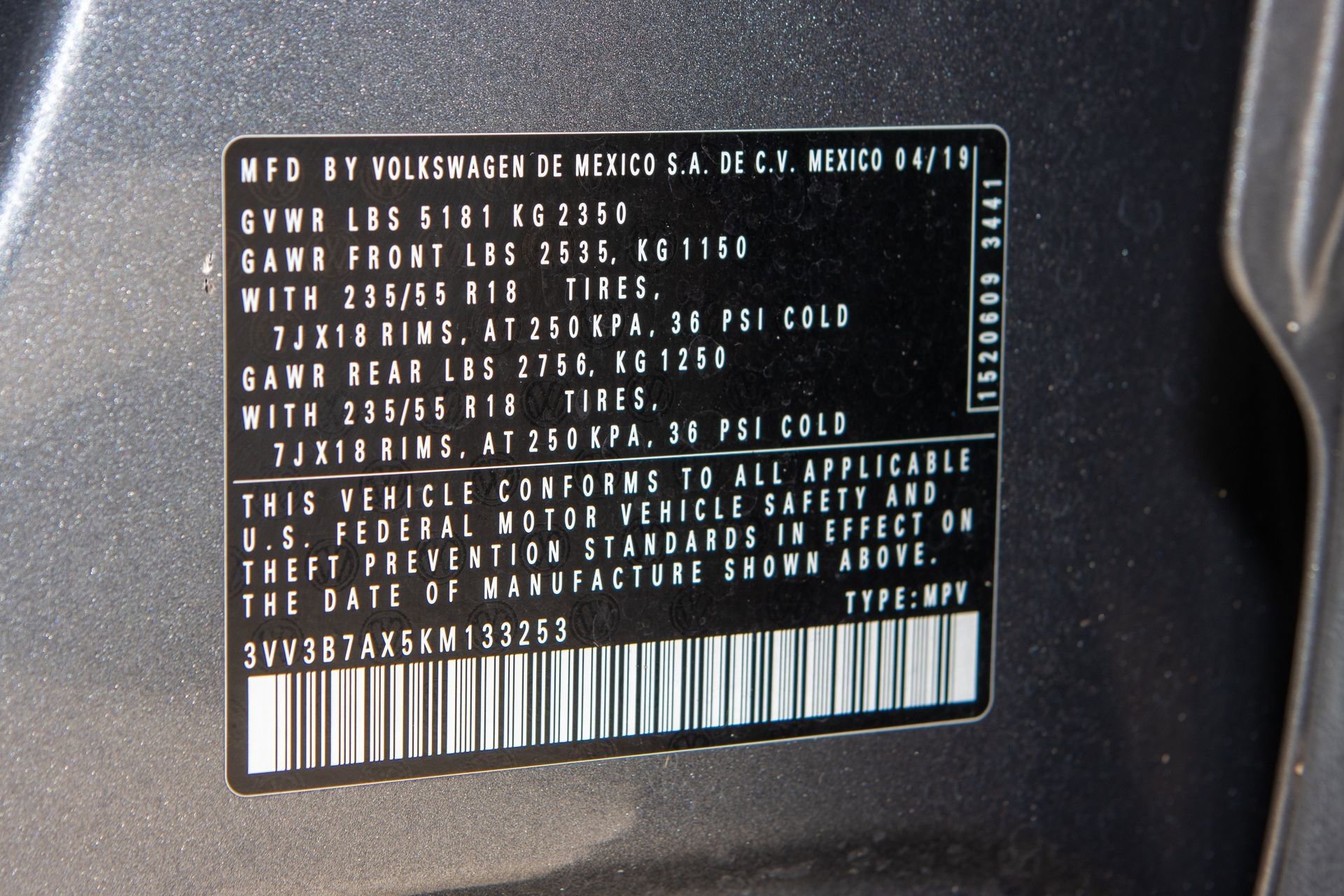 Used 2019 Volkswagen Tiguan SEL image 36