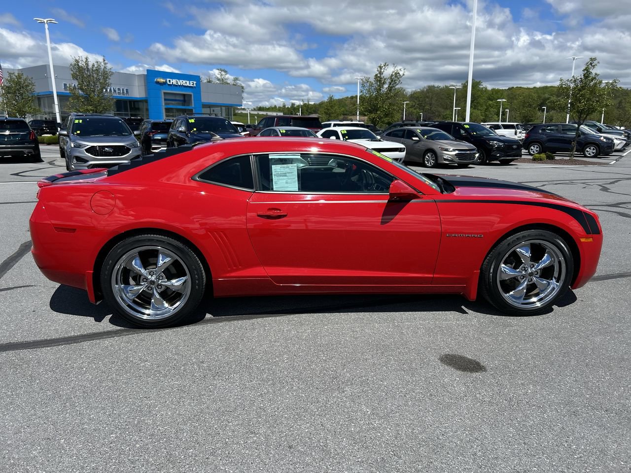 Used 2012 Chevrolet Camaro LS w/ Black Hockey Stripe Package RWD image 8