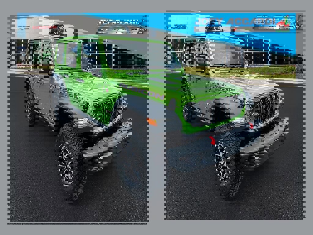 New 2025 Jeep Wrangler Unlimited Rubicon w/ Steel Bumper Group