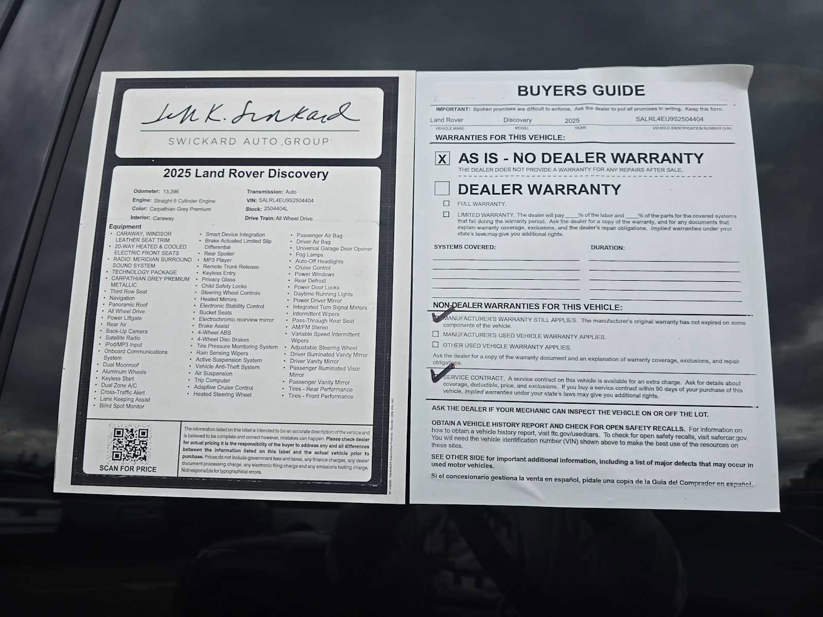 Certified 2025 Land Rover Discovery Dynamic SE image 17
