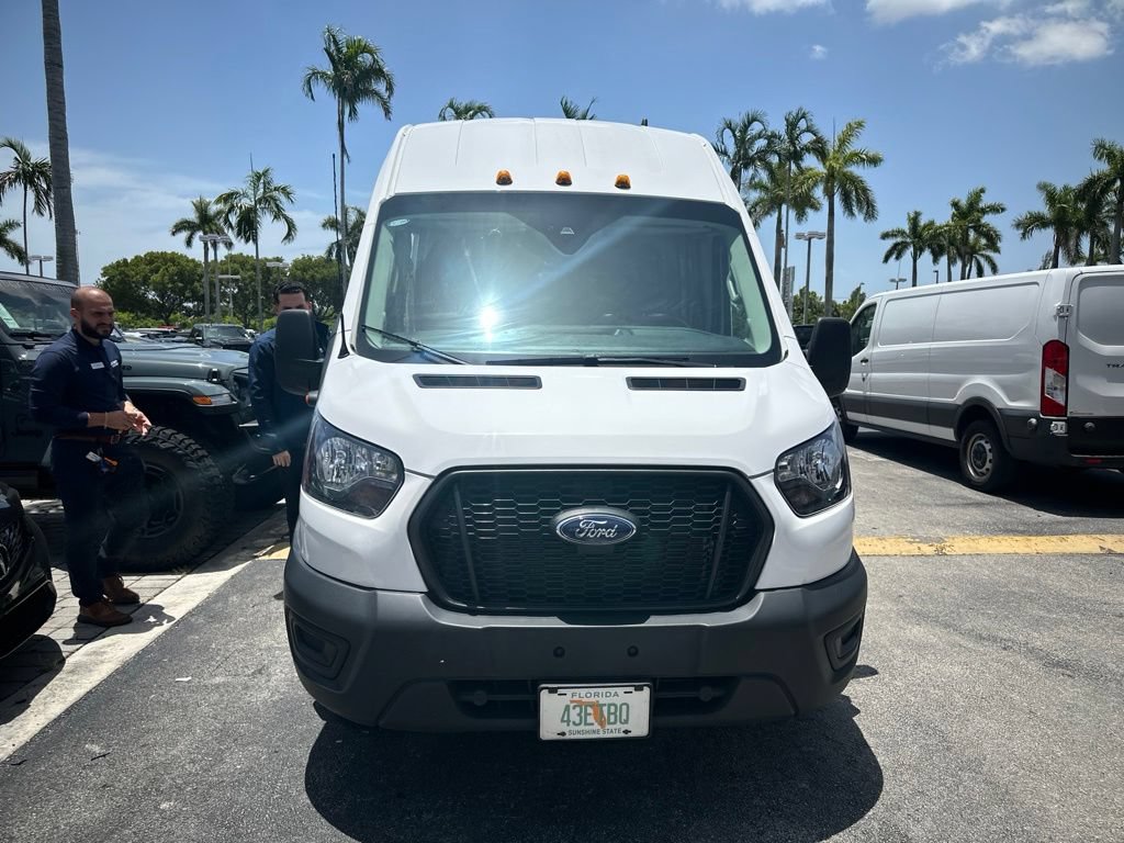 Used 2024 Ford Transit 350 148 High Roof Extended DRW RWD image 2