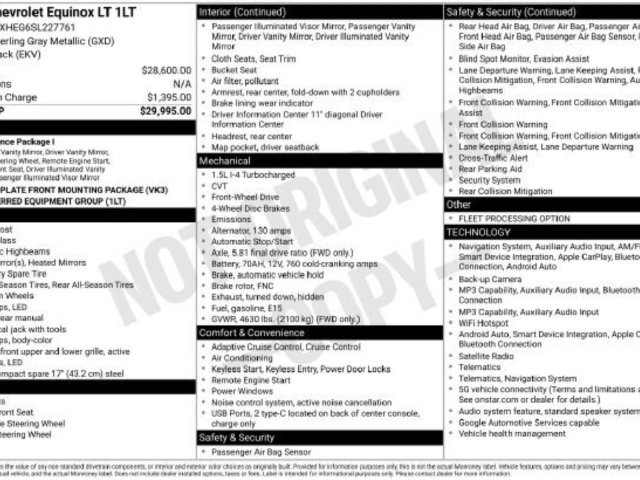 Used 2025 Chevrolet Equinox LT FWD image 39
