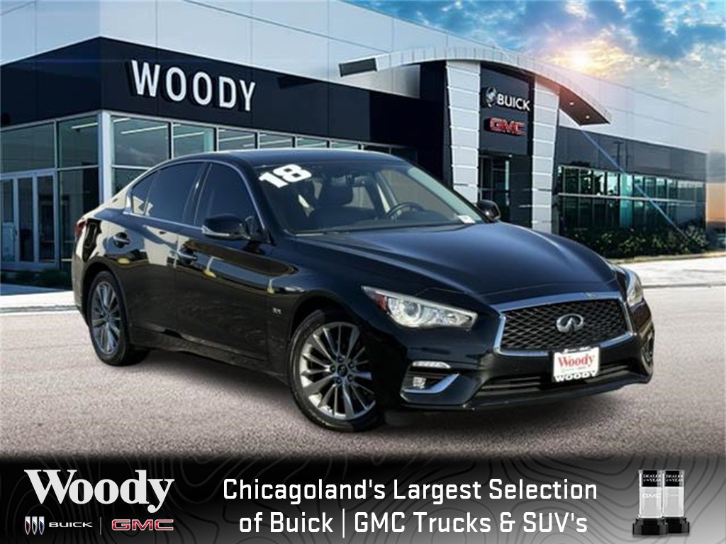 Used 2018 INFINITI Q50 Luxe w/ Essential Package (3.0T Luxe)