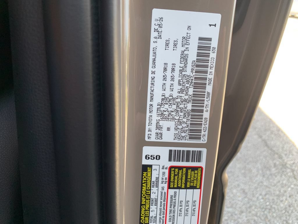 New 2026 Toyota Tacoma TRD Off-Road AWD/4WD image 32