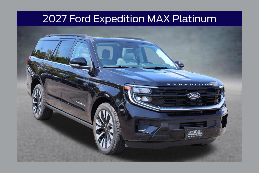 New 2027 Ford Expedition Max Platinum w/ Driver's Package AWD/4WD 360° Tour