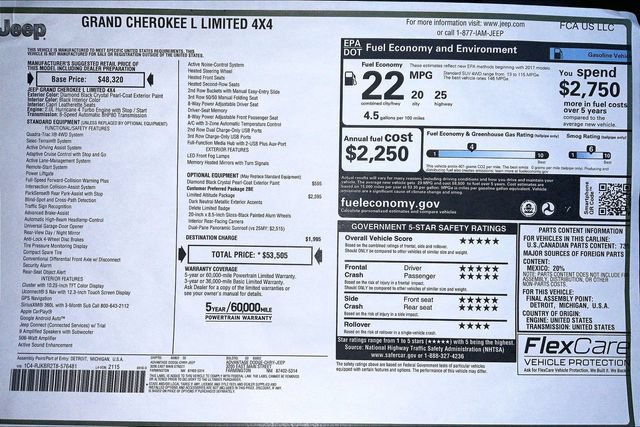 New 2026 Jeep Grand Cherokee L Limited w/ Limited Altitude Package AWD/4WD image 22