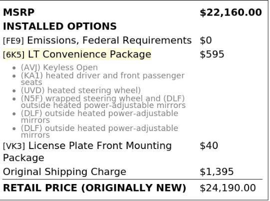 Used 2025 Chevrolet Trax LT w/ LT Convenience Package FWD image 4