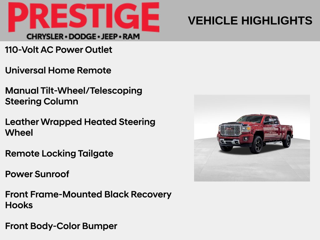 Used 2018 GMC Sierra 3500 Denali w/ Duramax Plus Package AWD/4WD image 6
