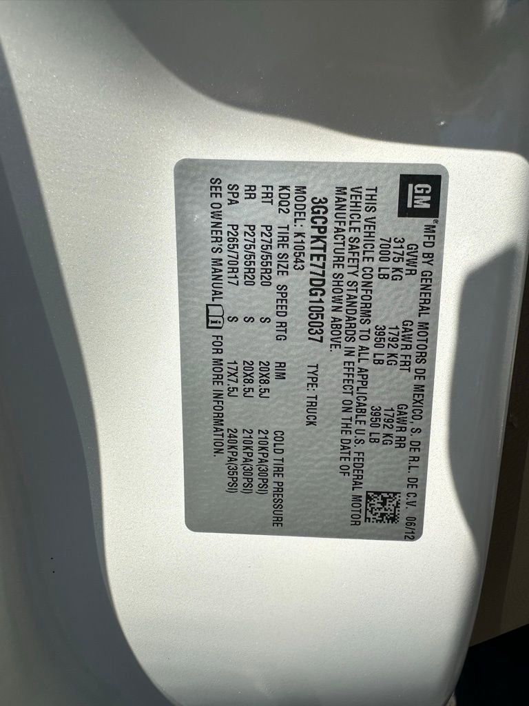 Used 2013 Chevrolet Silverado 1500 LTZ w/ LTZ White Diamond Edition image 28