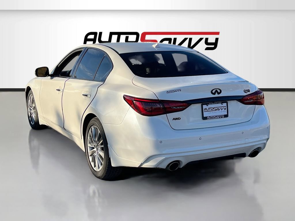 Used 2022 INFINITI Q50 Luxe w/ Cargo Package image 5