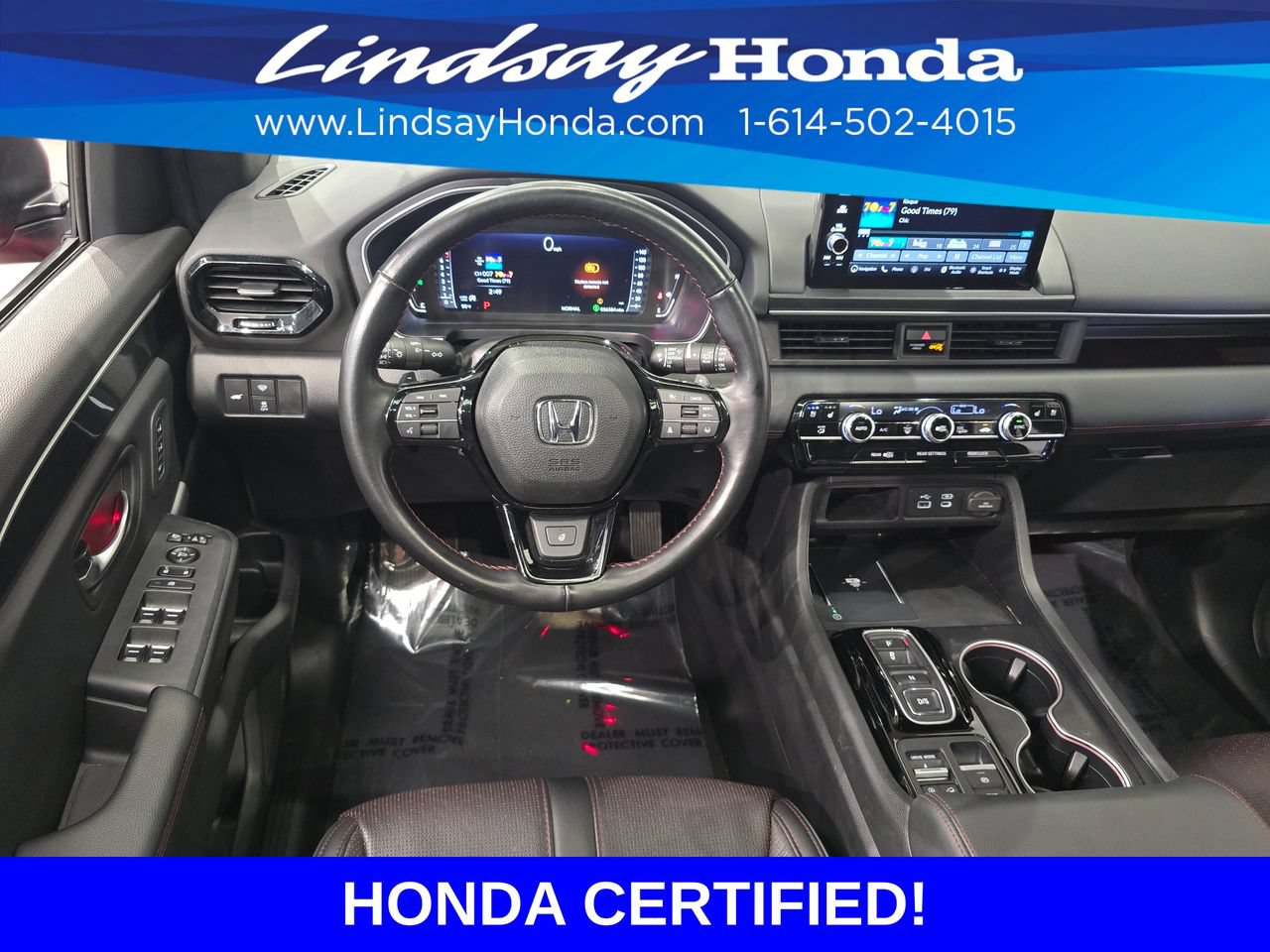 Certified 2025 Honda Pilot Black Edition image 14