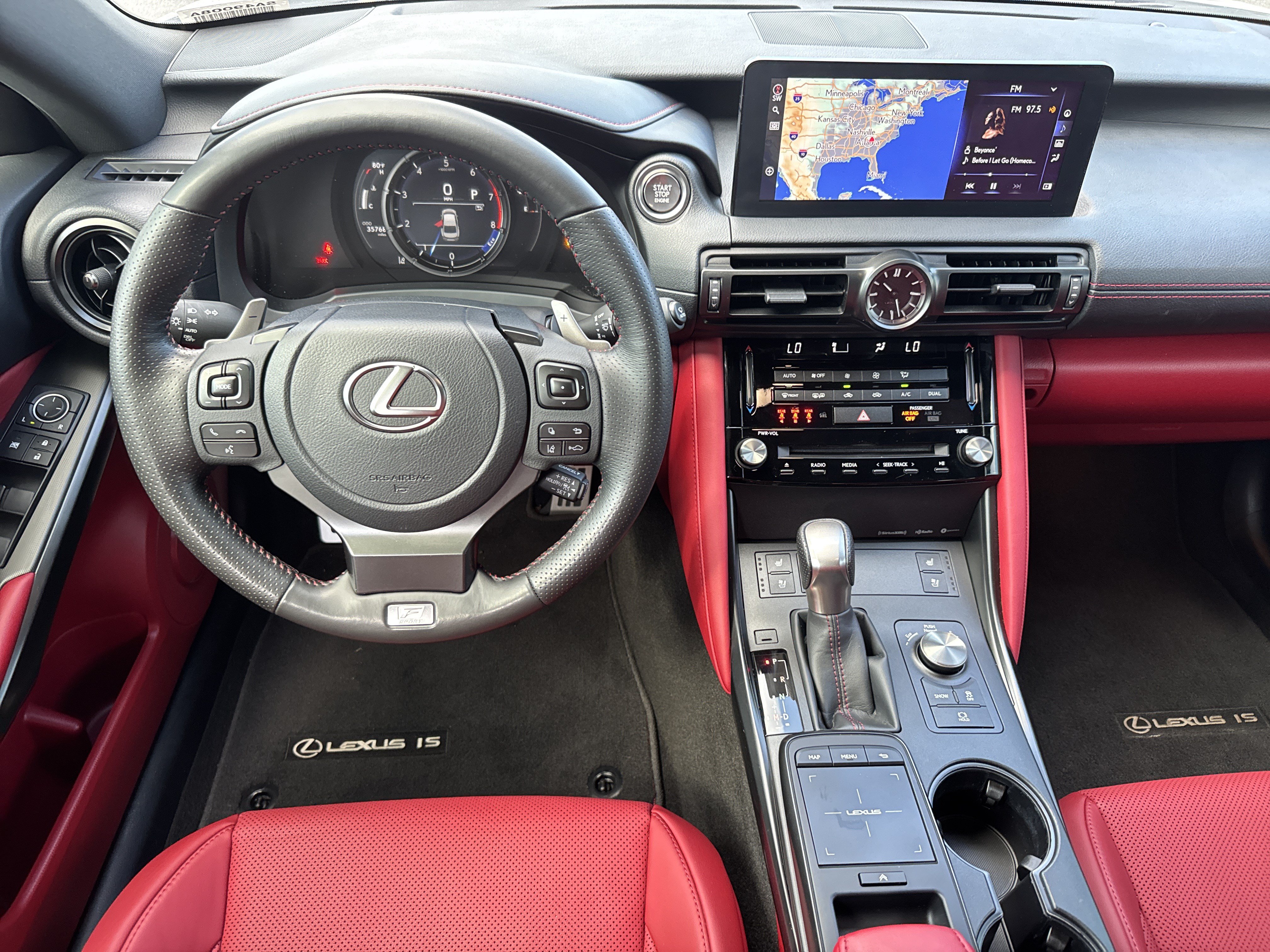 Used 2024 Lexus IS 350 F Sport w/ Navigation Package RWD image 21