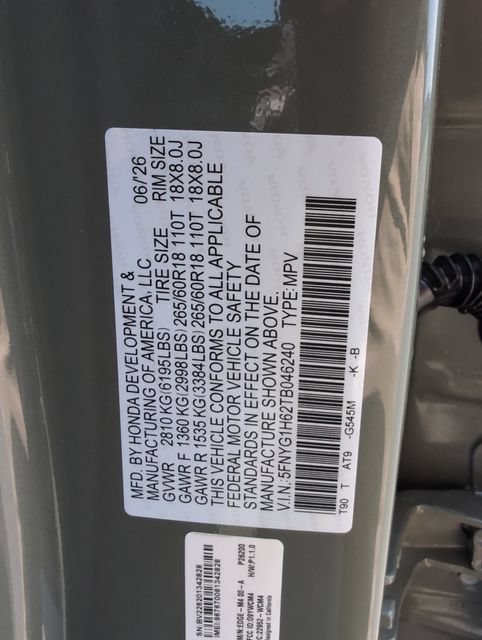 Used 2026 Honda Pilot TrailSport image 18