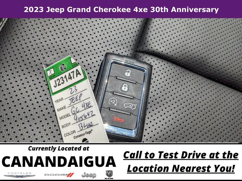 New 2023 Jeep Grand Cherokee 30th Anniversary AWD/4WD image 33