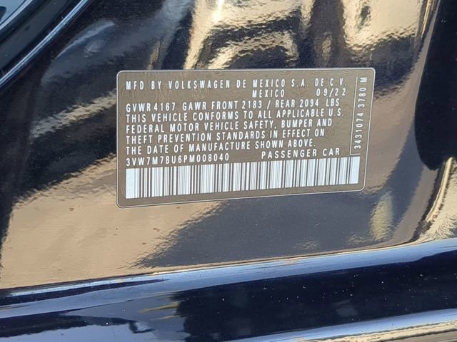 Certified 2023 Volkswagen Jetta SE w/ Panoramic Sunroof Package image 35