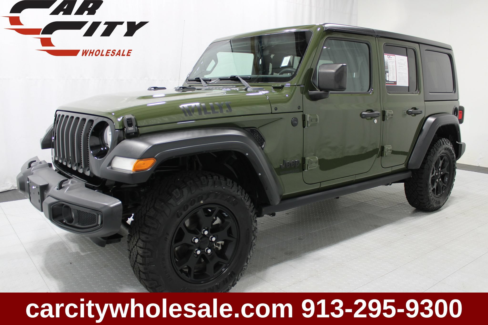 Used 2021 Jeep Wrangler Unlimited Sport AWD/4WD video 1