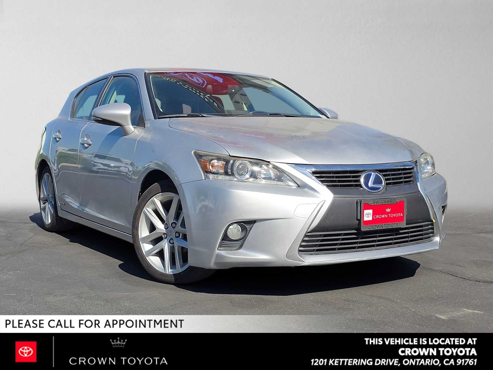 Used 2015 Lexus CT 200h w/ Navigation Package
