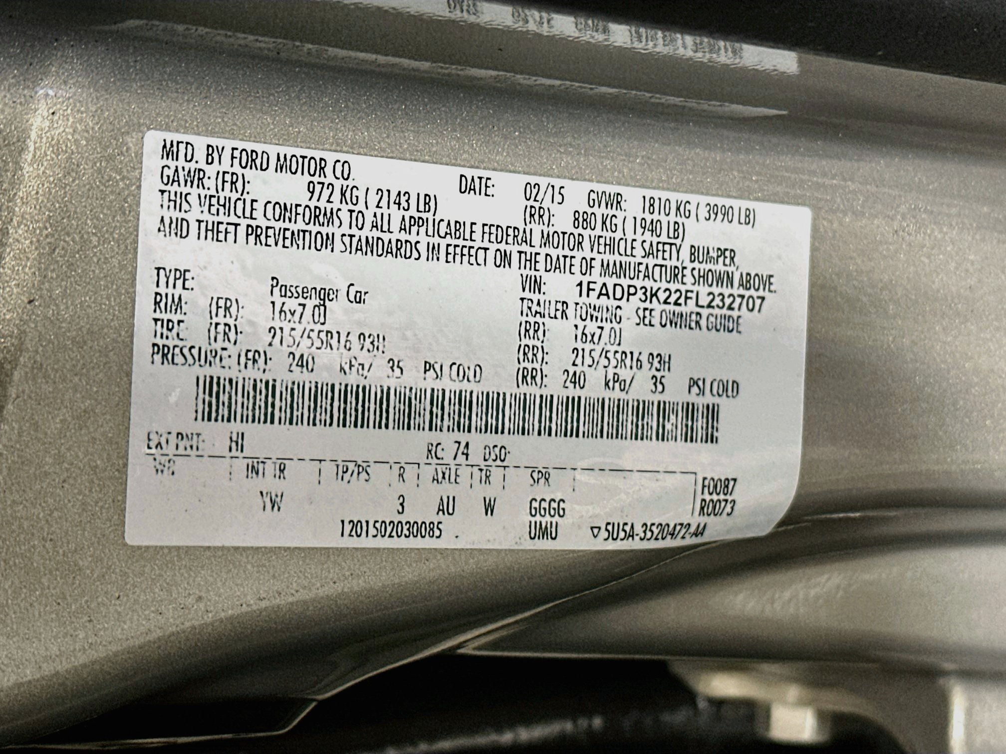 Used 2015 Ford Focus SE FWD image 12