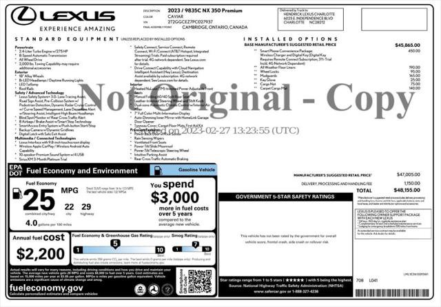 Used 2023 Lexus NX 350 AWD image 4