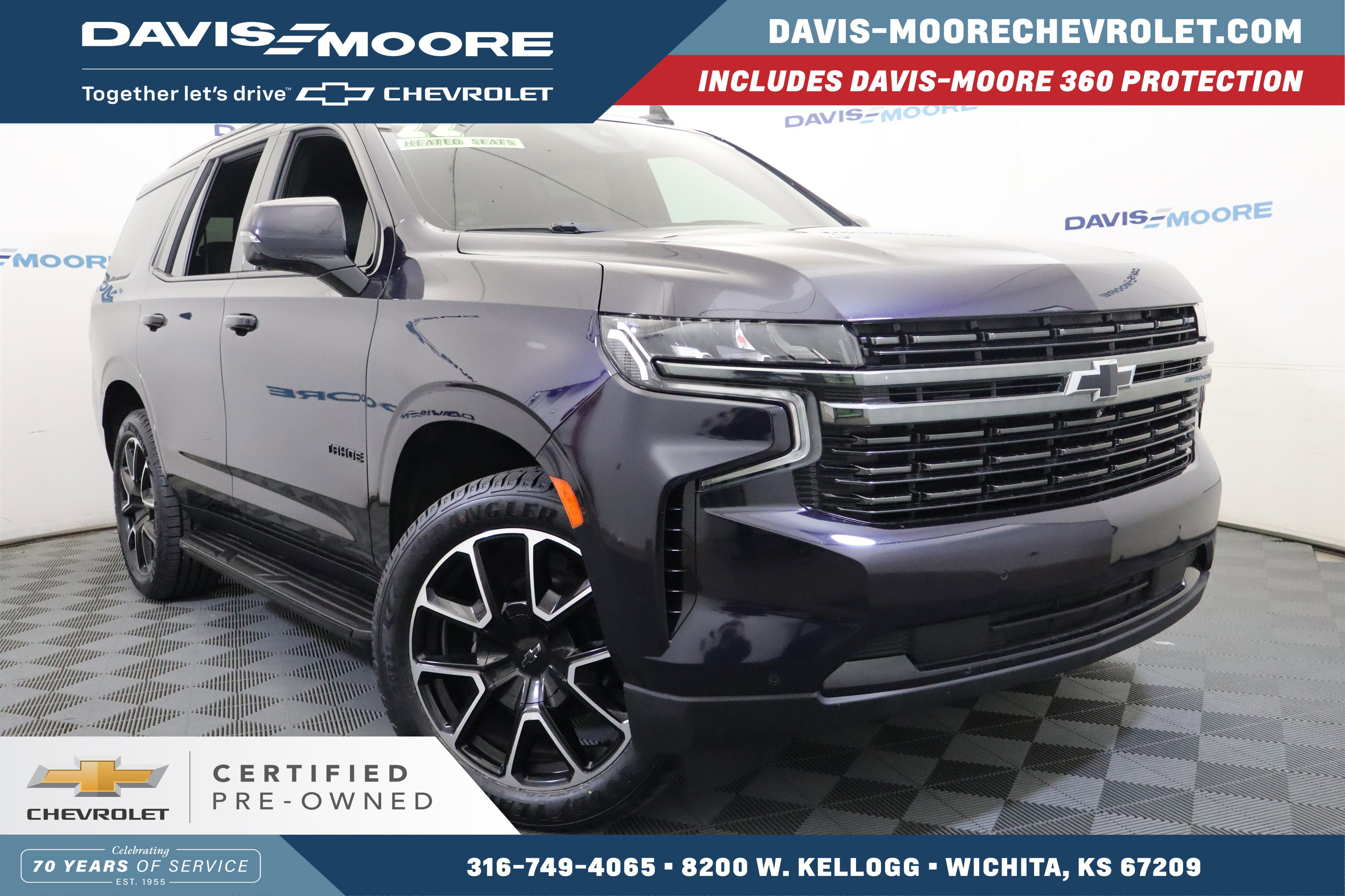 Certified 2022 Chevrolet Tahoe RST w/ Luxury Package