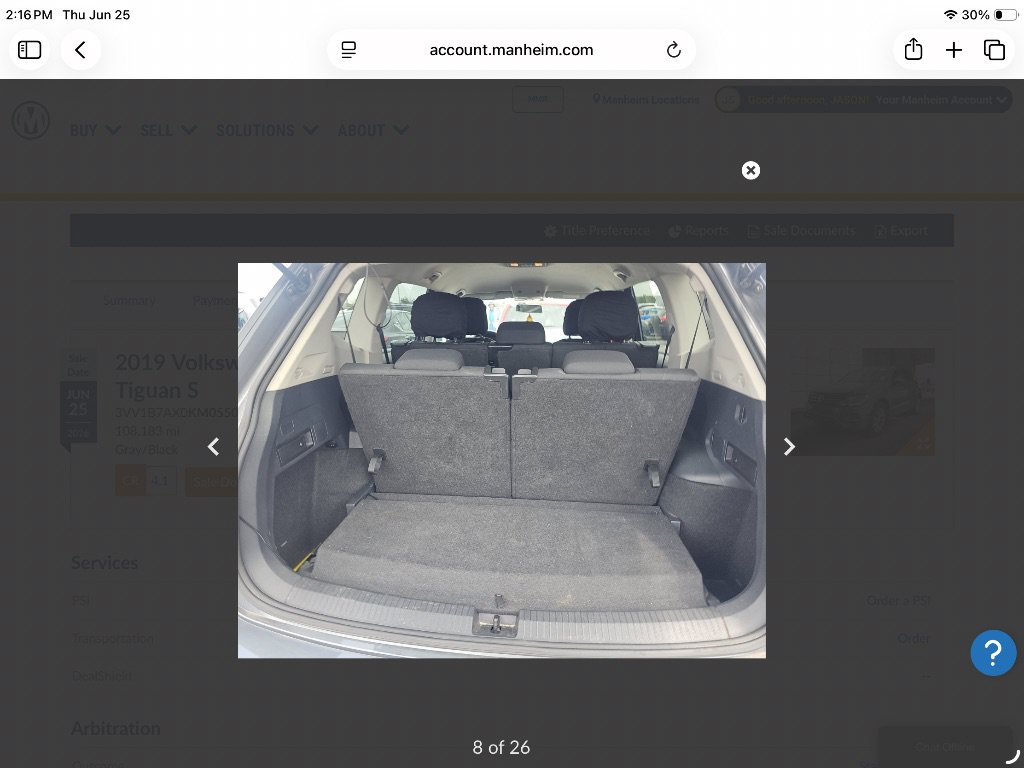 Used 2019 Volkswagen Tiguan S FWD image 5