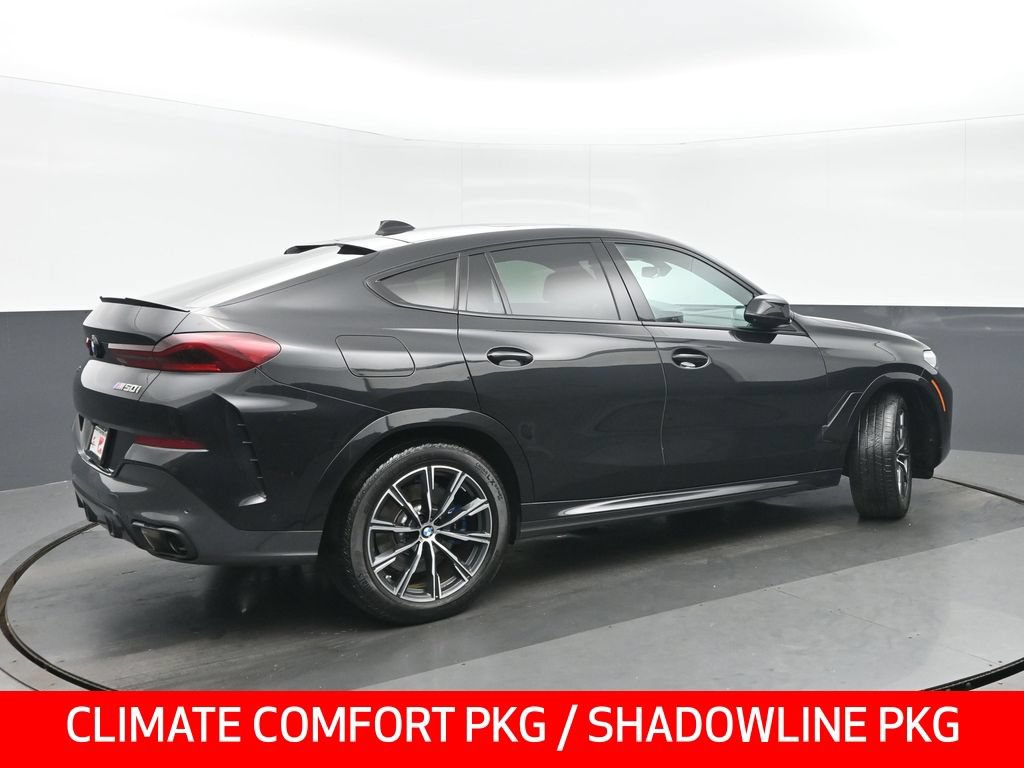 Used 2023 BMW X6 M50i w/ Climate Comfort Package AWD/4WD image 3