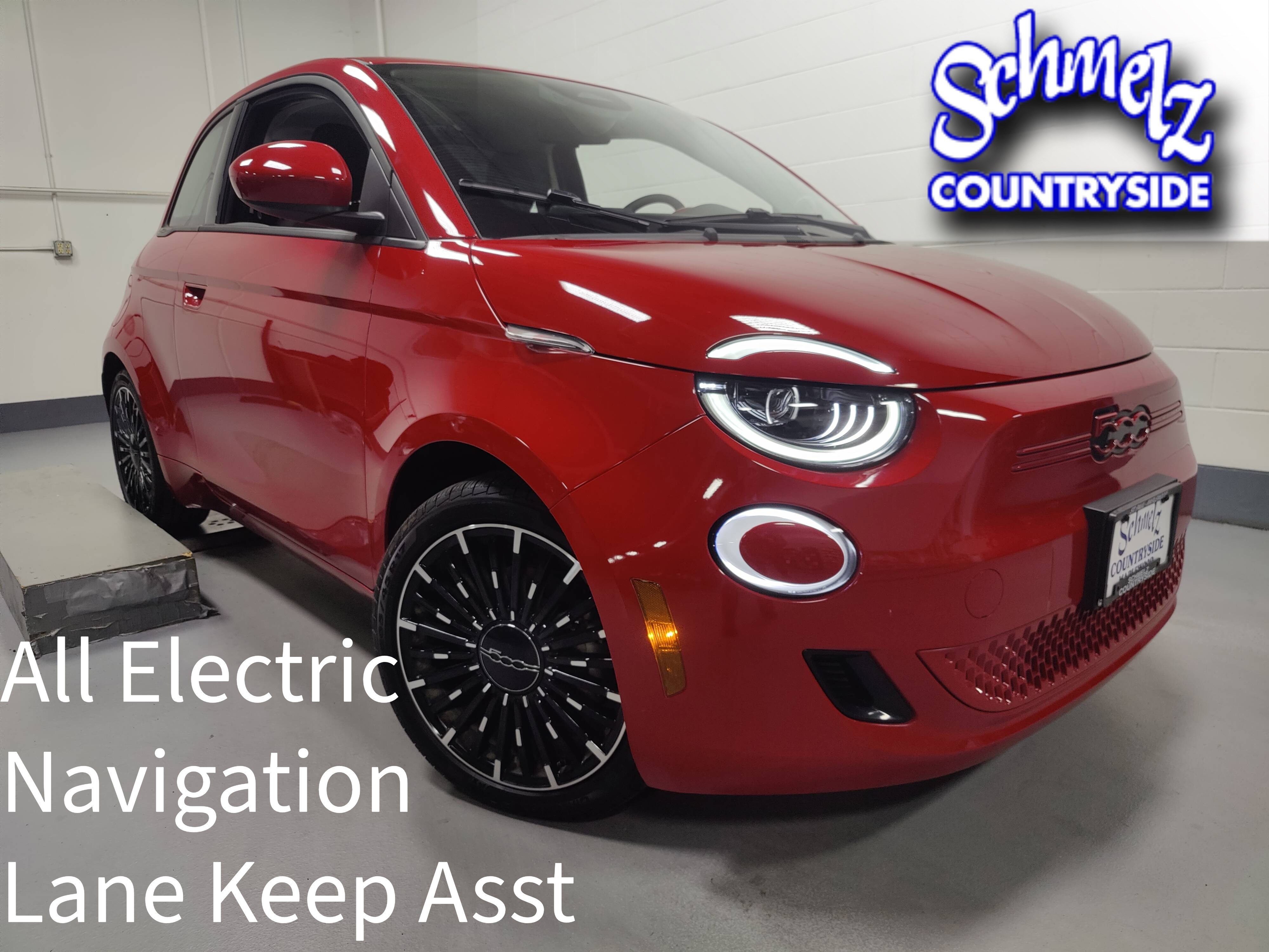 Used 2024 FIAT 500 e (RED)