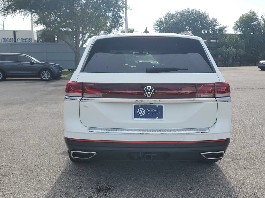 Certified 2024 Volkswagen Atlas SE w/ Panoramic Sunroof Package FWD image 6