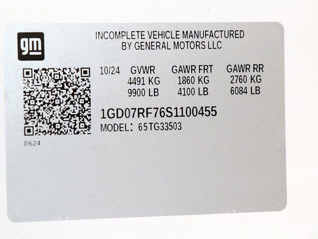 New 2025 GMC Savana 3500 w/ Power Convenience Package RWD image 25