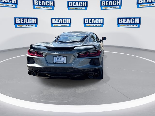Used 2022 Chevrolet Corvette Stingray Coupe w/ Chrome Exterior Badge Package RWD image 7