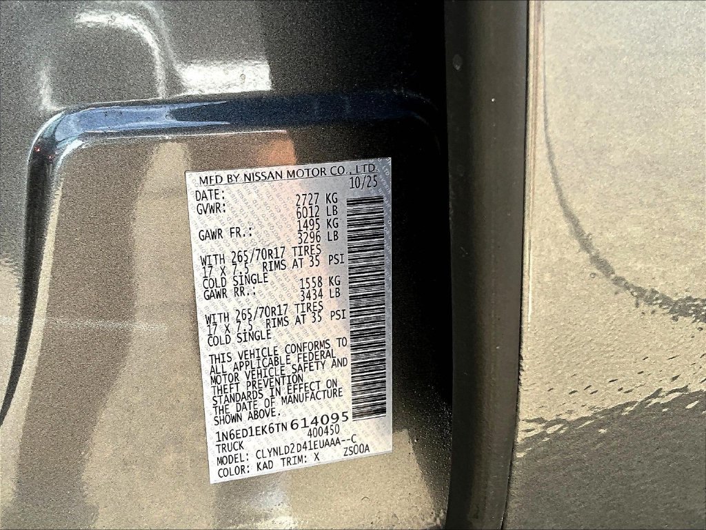 Used 2026 Nissan Frontier PRO-4X AWD/4WD image 22