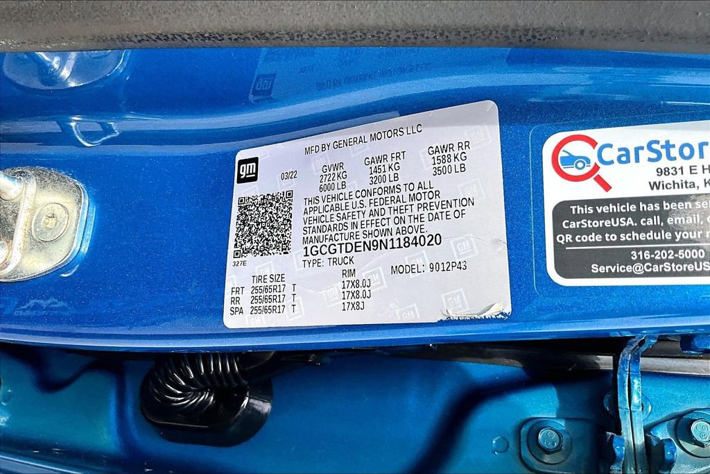 Used 2022 Chevrolet Colorado Z71 AWD/4WD image 36