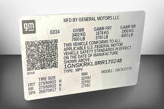 Used 2024 Chevrolet Tahoe RST w/ Sport Performance Package image 33