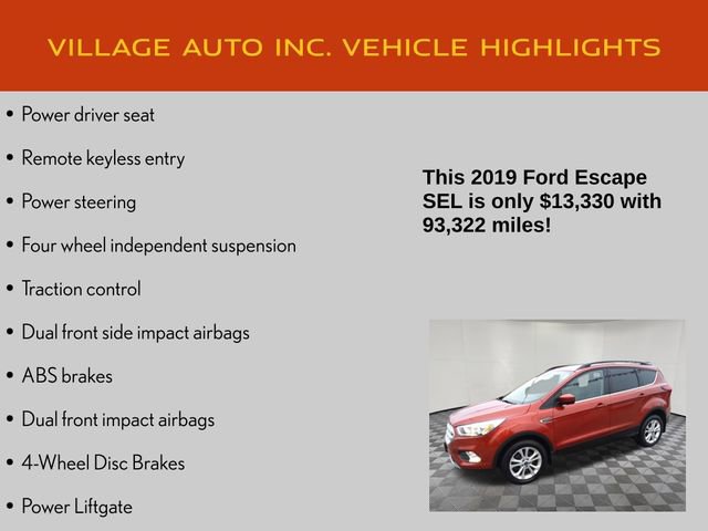 Used 2019 Ford Escape SEL image 21