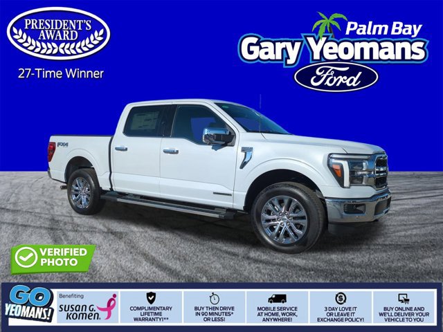 New 2025 Ford F150 Lariat w/ Equipment Group 502A High